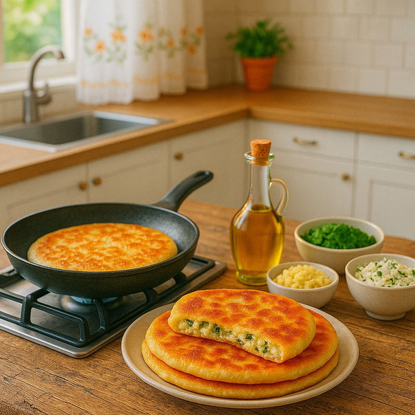 Aluat pentru plăcinte pe tigaie: Cum prepari usor si rapid placinte delicioase