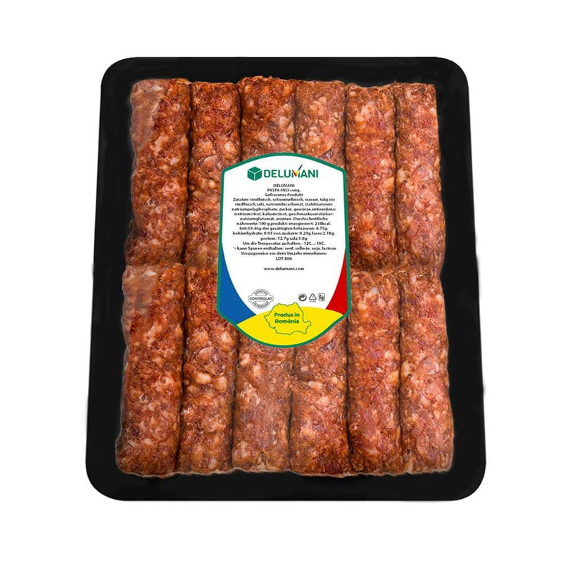 Mici, Mititei de porc DELUMANI - Delumani - Magazin Online Romanesc 