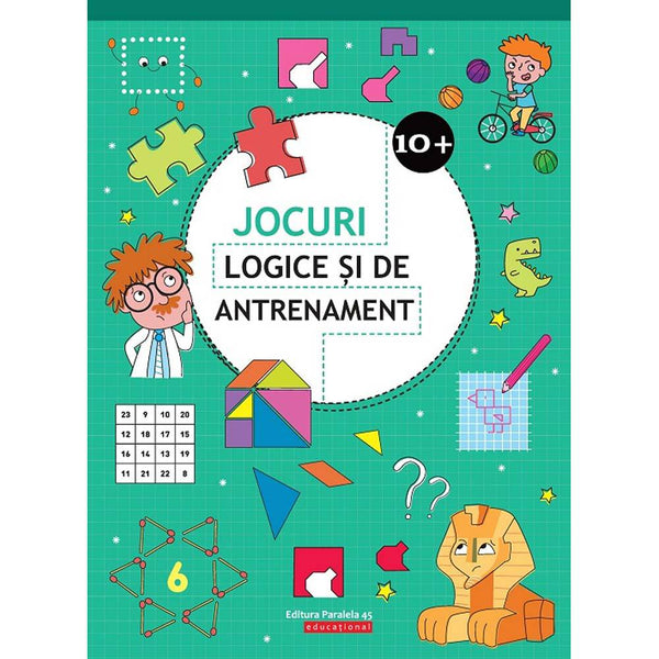 Jocuri logice si de antrenament (10 ani +) - Ballon Media - Delumani - Magazin Online Romanesc 
