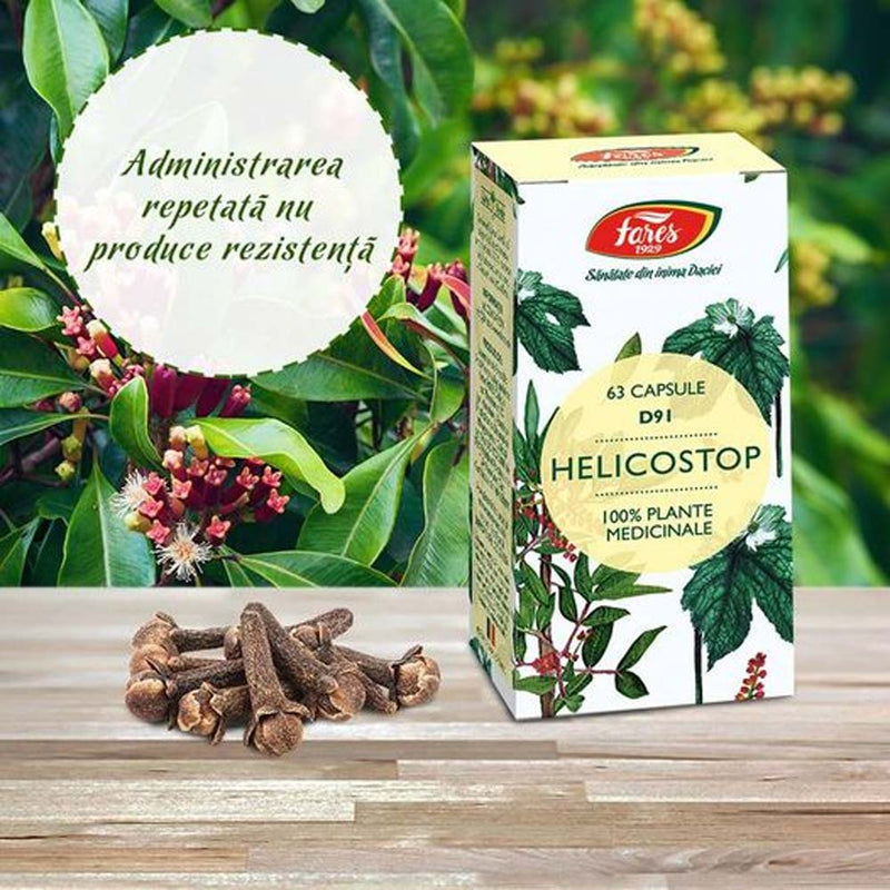 Helicostop, D91, 63 capsule, Fares - Delumani - Magazin Online Romanesc 