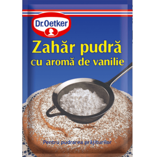 Zahar Pudra Cu Aroma De Vanilie (Dr. Oetker)