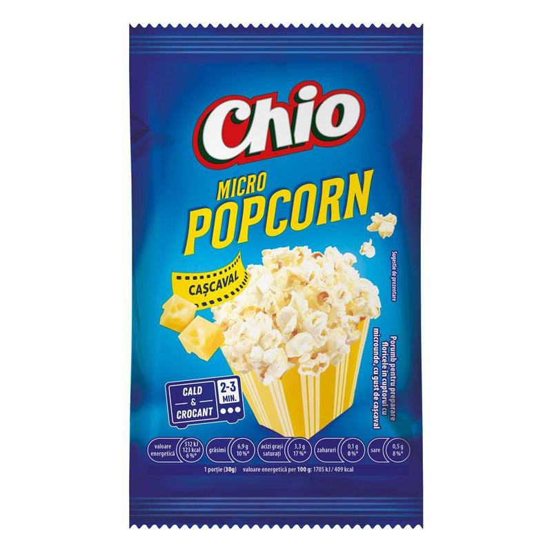 Popcorn Chio cu gust de cascaval, pentru microunde