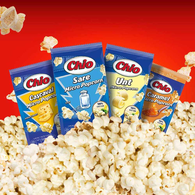 Popcorn Chio cu gust de cascaval, pentru microunde