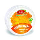 Fares Crema de Galbenele, a natural cosmetic cream with calendula extract for skin soothing and healing.